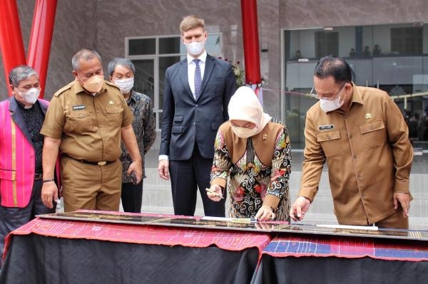 Menaker Hadiri Kegiatan BLK Maritim diMedan,Pj Sekdaprov PaparkanPotensi Sumut untuk Peningkatan PeluangKerja